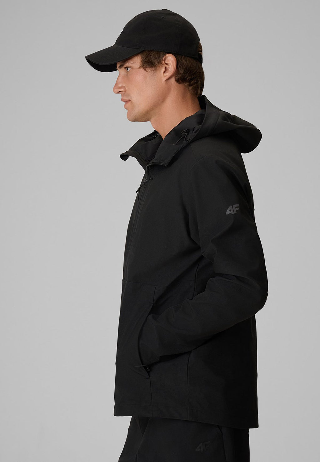 4F4F KURTKA SOFTSHELL WIATROODPORNA MEMBRANA 8000 MĘSKA - Softshelljacke