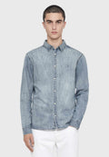 AllSaintsGLEASON DENIM SHIRT - Hemd