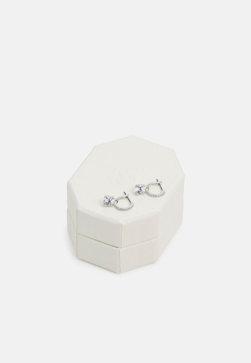 SwarovskiSTILLA DROP EARRINGS ROUND CUT - Ohrringe