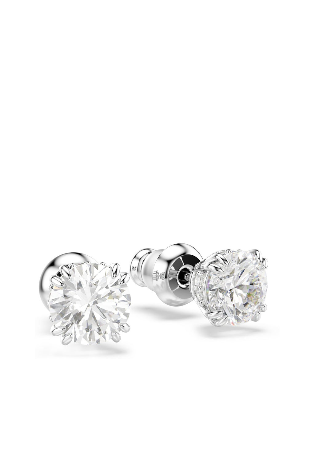 SwarovskiSTILLA STUD EARRINGS ROUND CUT - Ohrringe