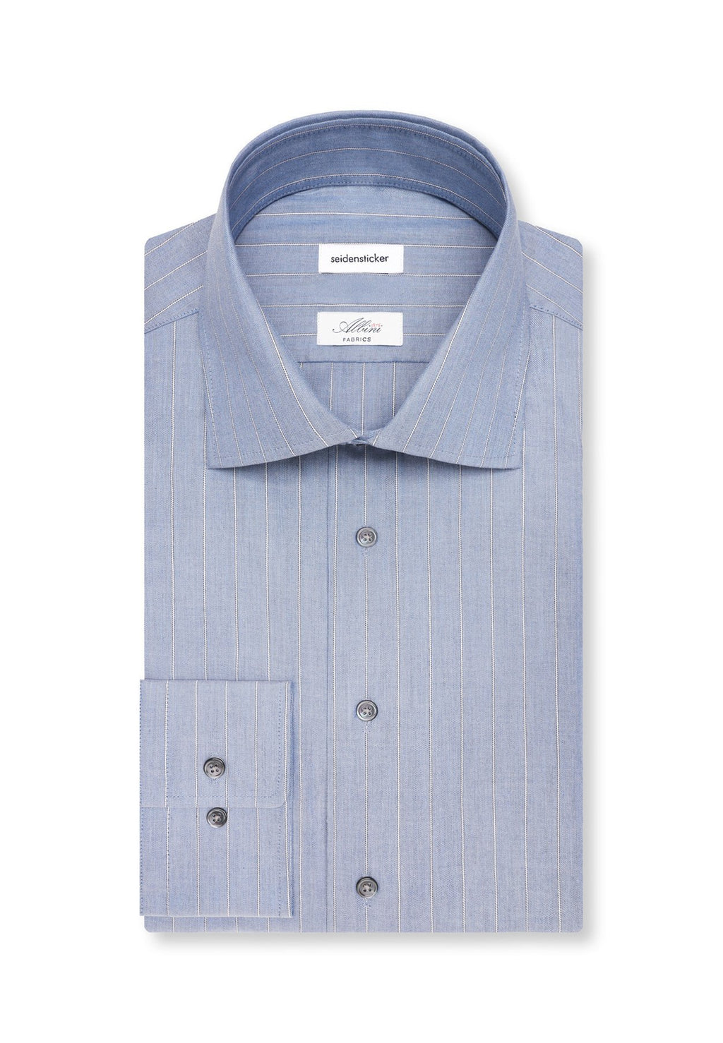 SeidenstickerREGULAR - CHAMBRAY - Hemd