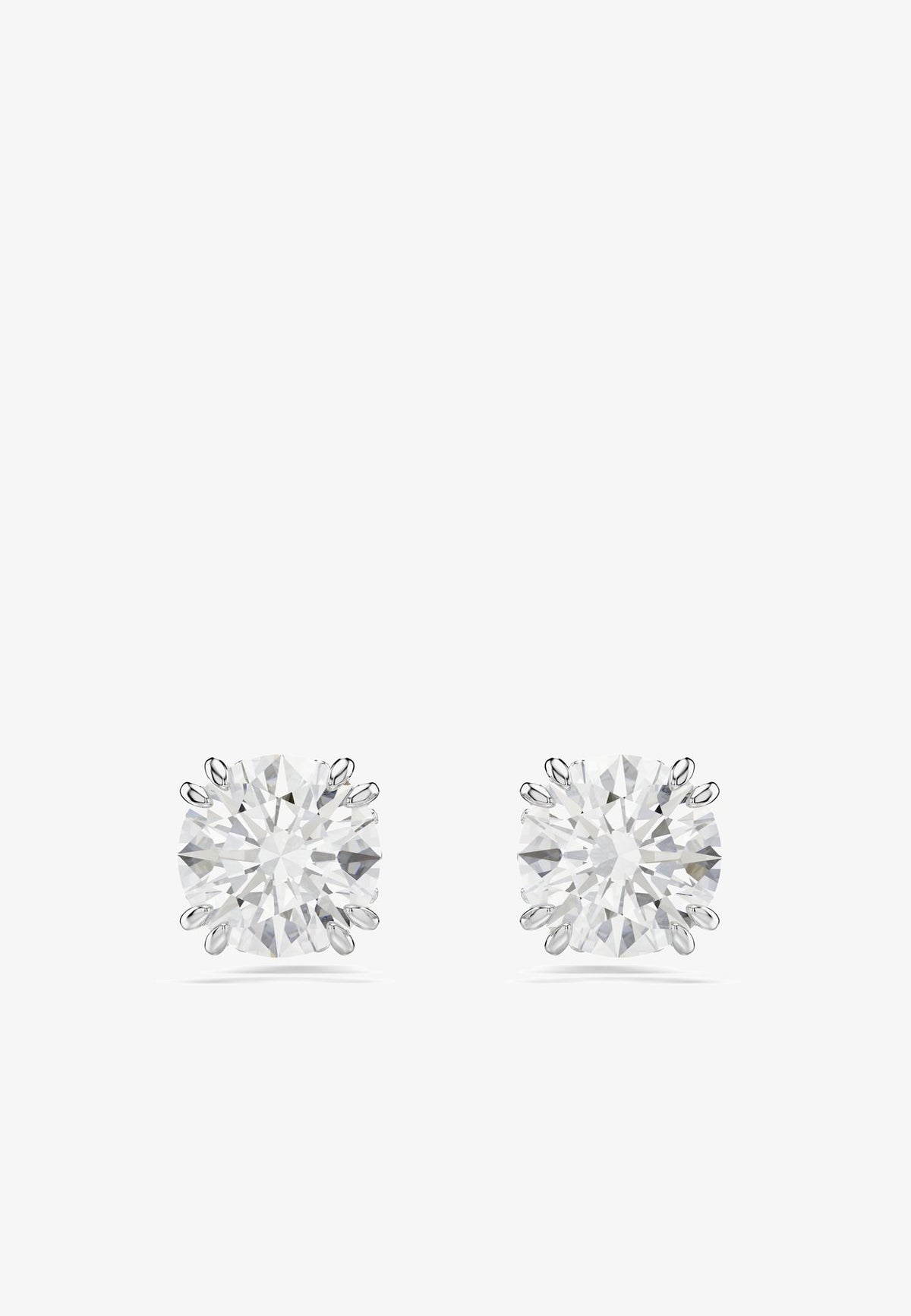 SwarovskiSTILLA STUD EARRINGS ROUND CUT - Ohrringe