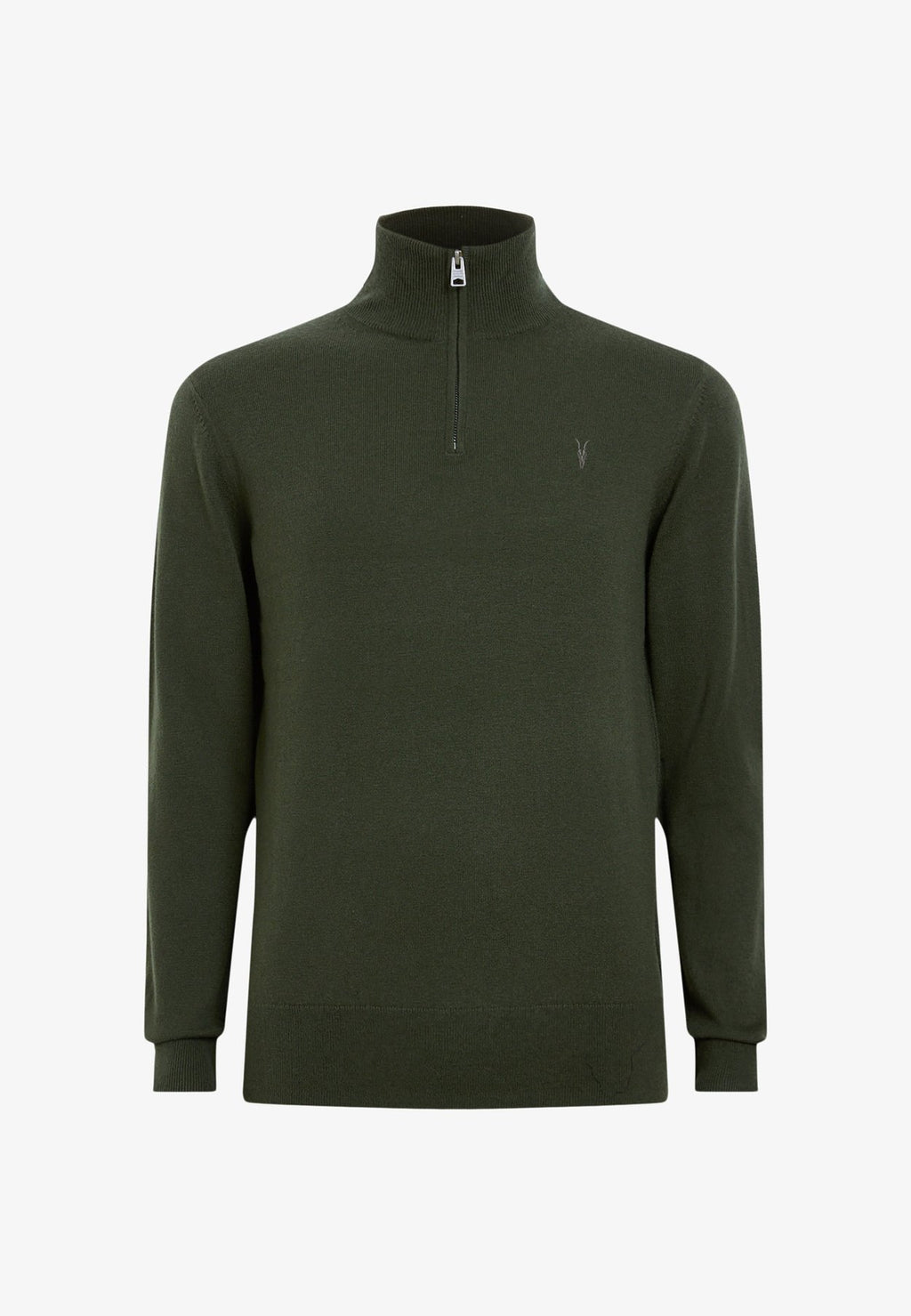 AllSaintsKILBURN ZIP FUNNEL - Strickpullover