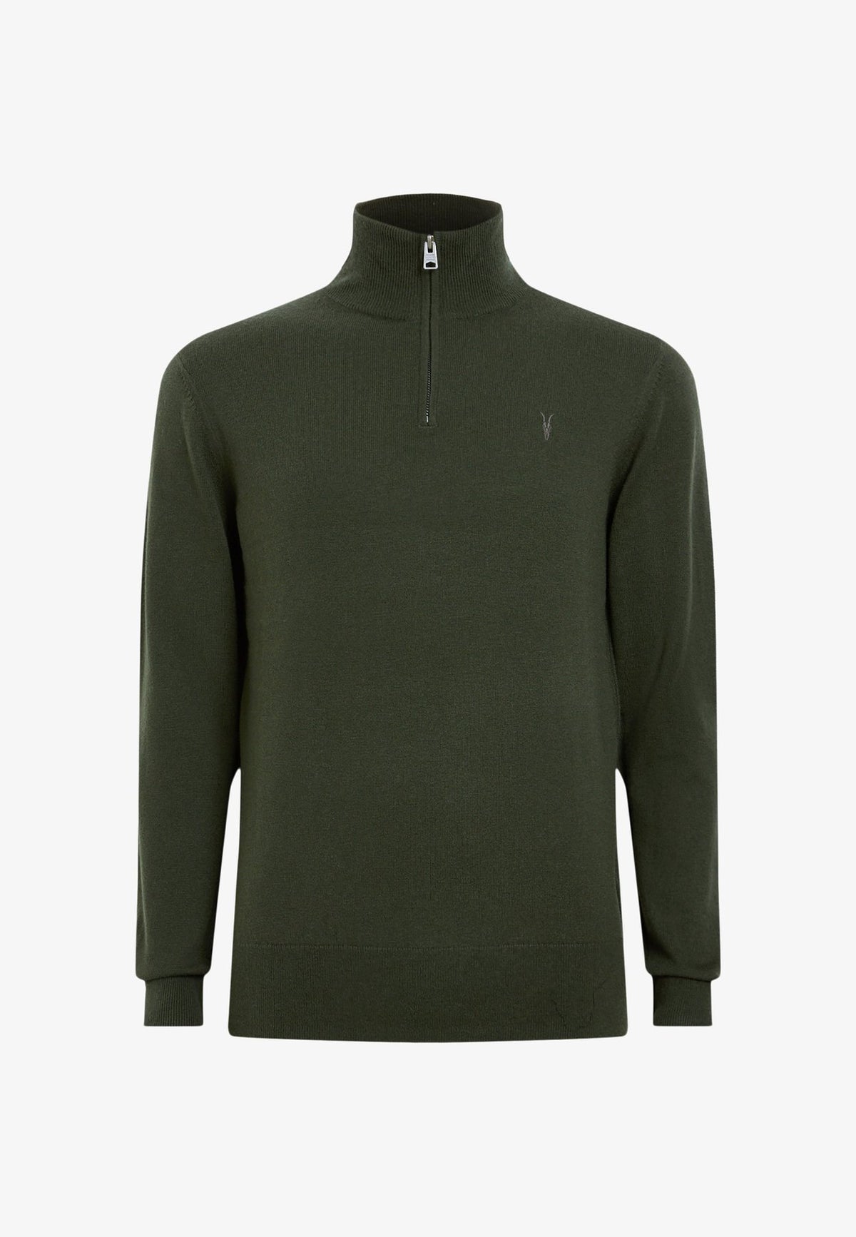 AllSaintsKILBURN ZIP FUNNEL - Strickpullover