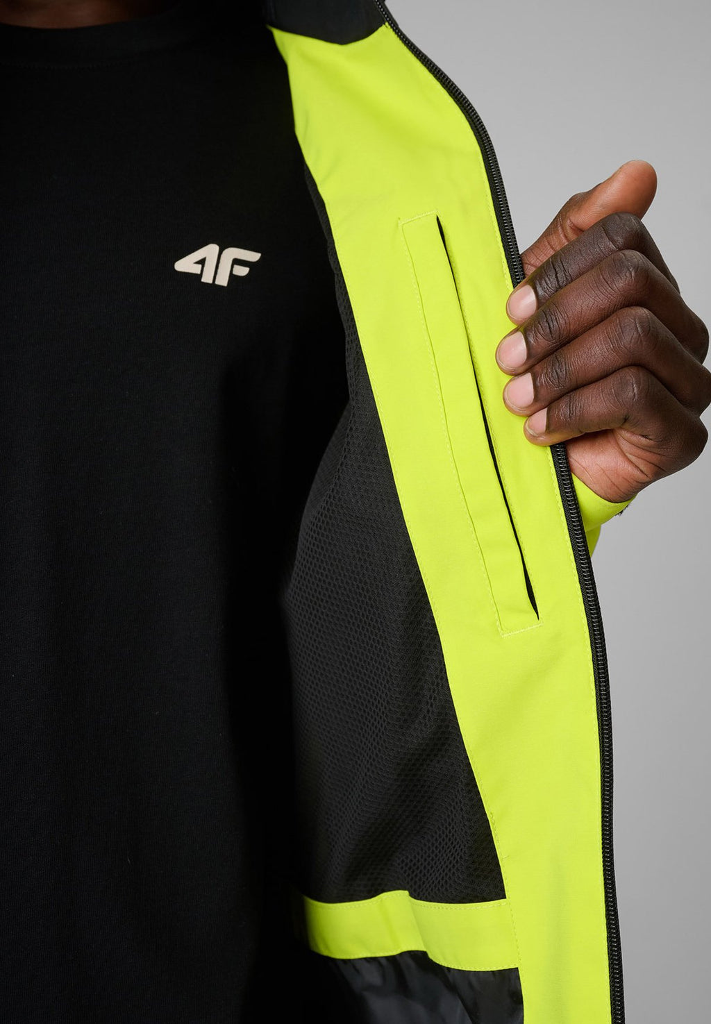 4F4F KURTKA PRZEJŚCIOWA MEMBRANA 5000 MĘSKA - Outdoorjacke
