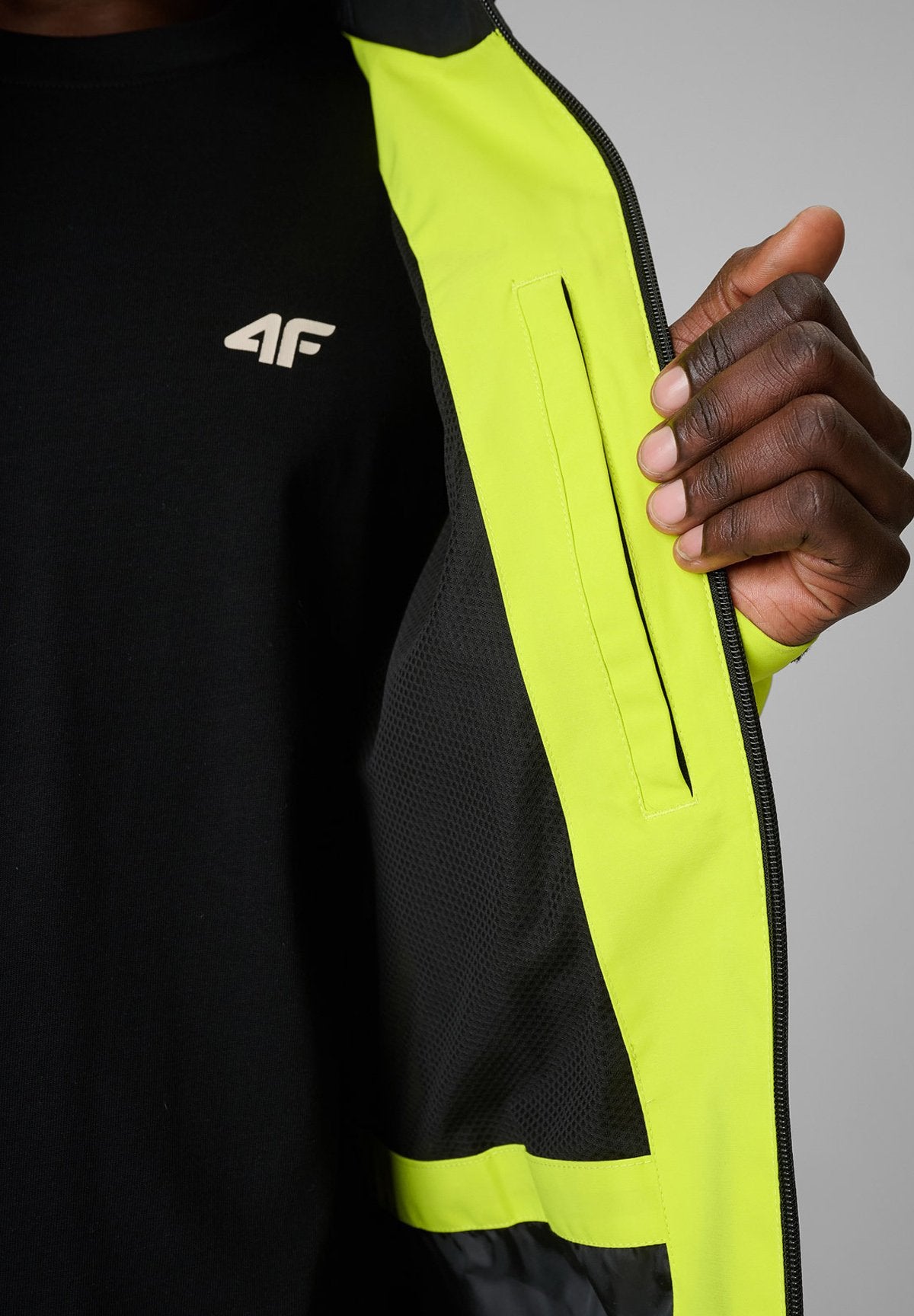 4F4F KURTKA PRZEJŚCIOWA MEMBRANA 5000 MĘSKA - Outdoorjacke
