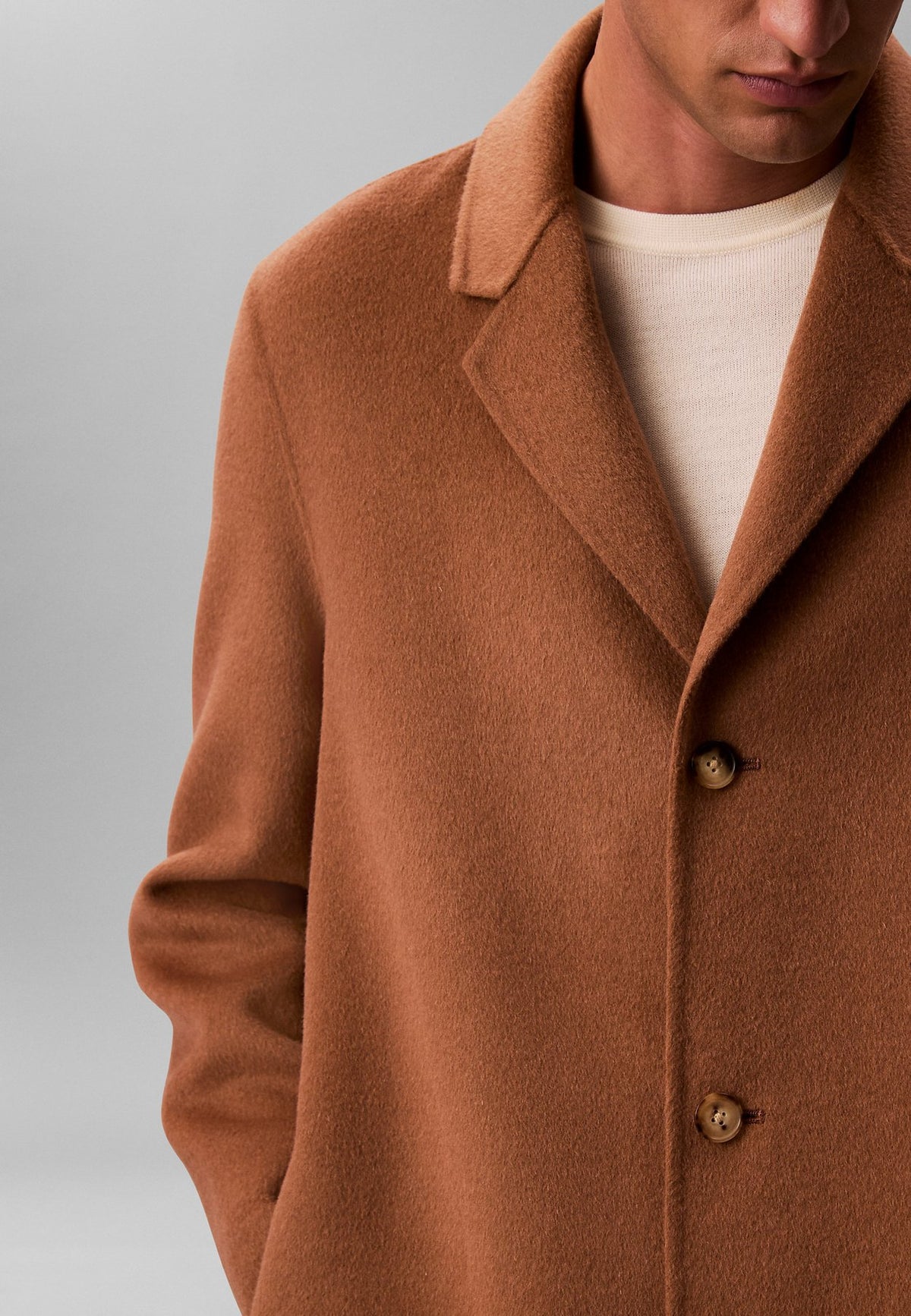 Calvin KleinRELAXED DOUBLE FACE - Klassischer Mantel