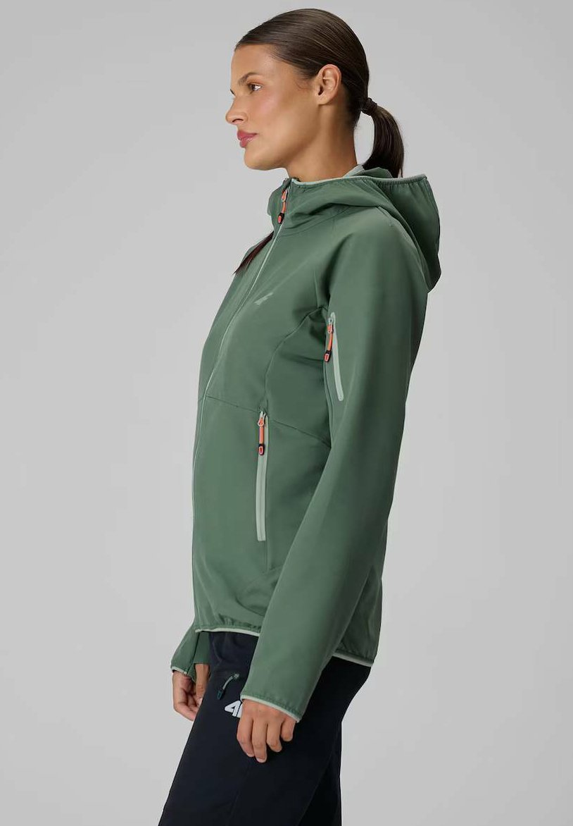 4FKURTKA SOFTSHELL WIATROODPORNA DAMSKA - Softshelljacke