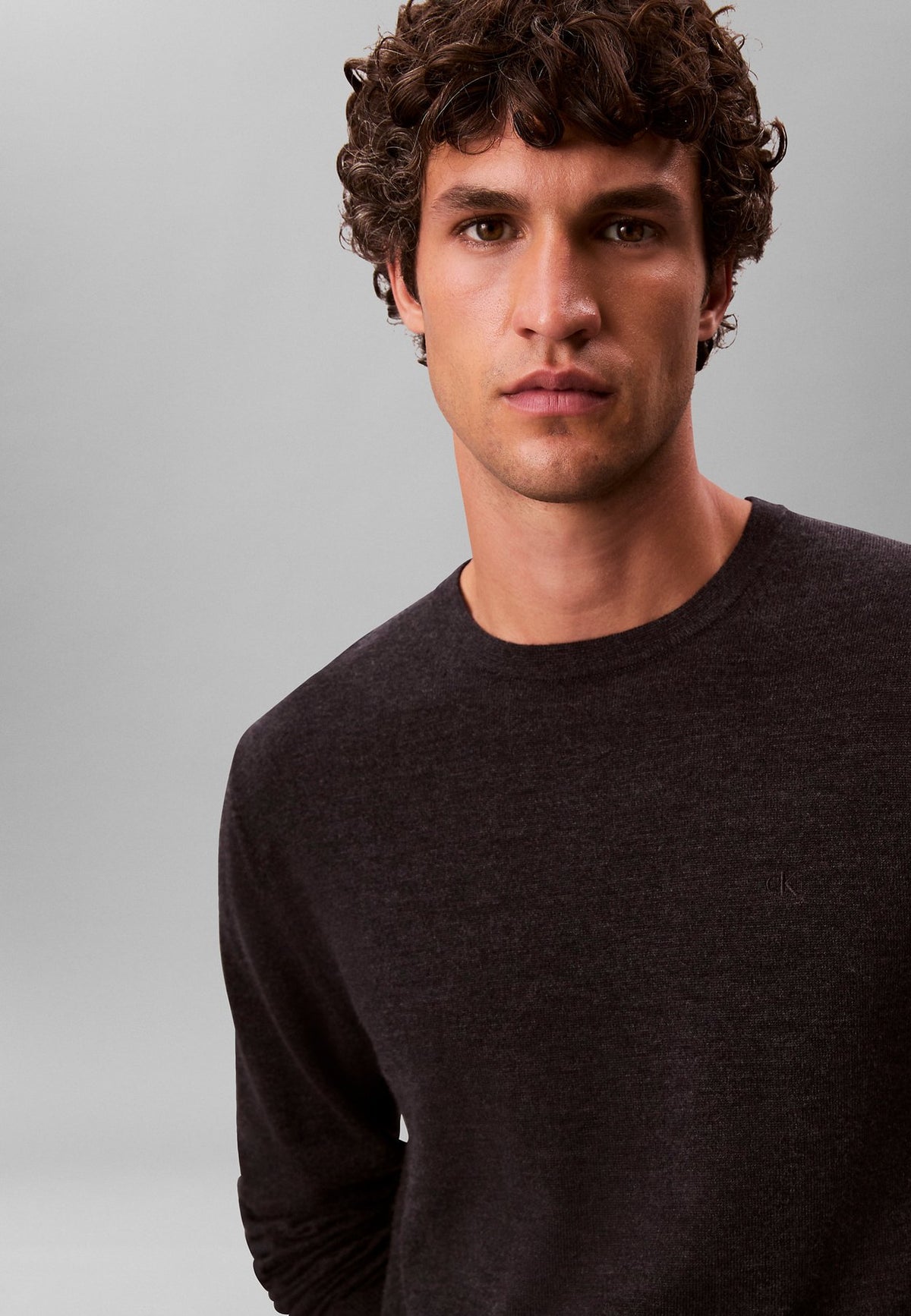 Calvin KleinMERINO WOOL CLASSIC JUMPER - Strickpullover
