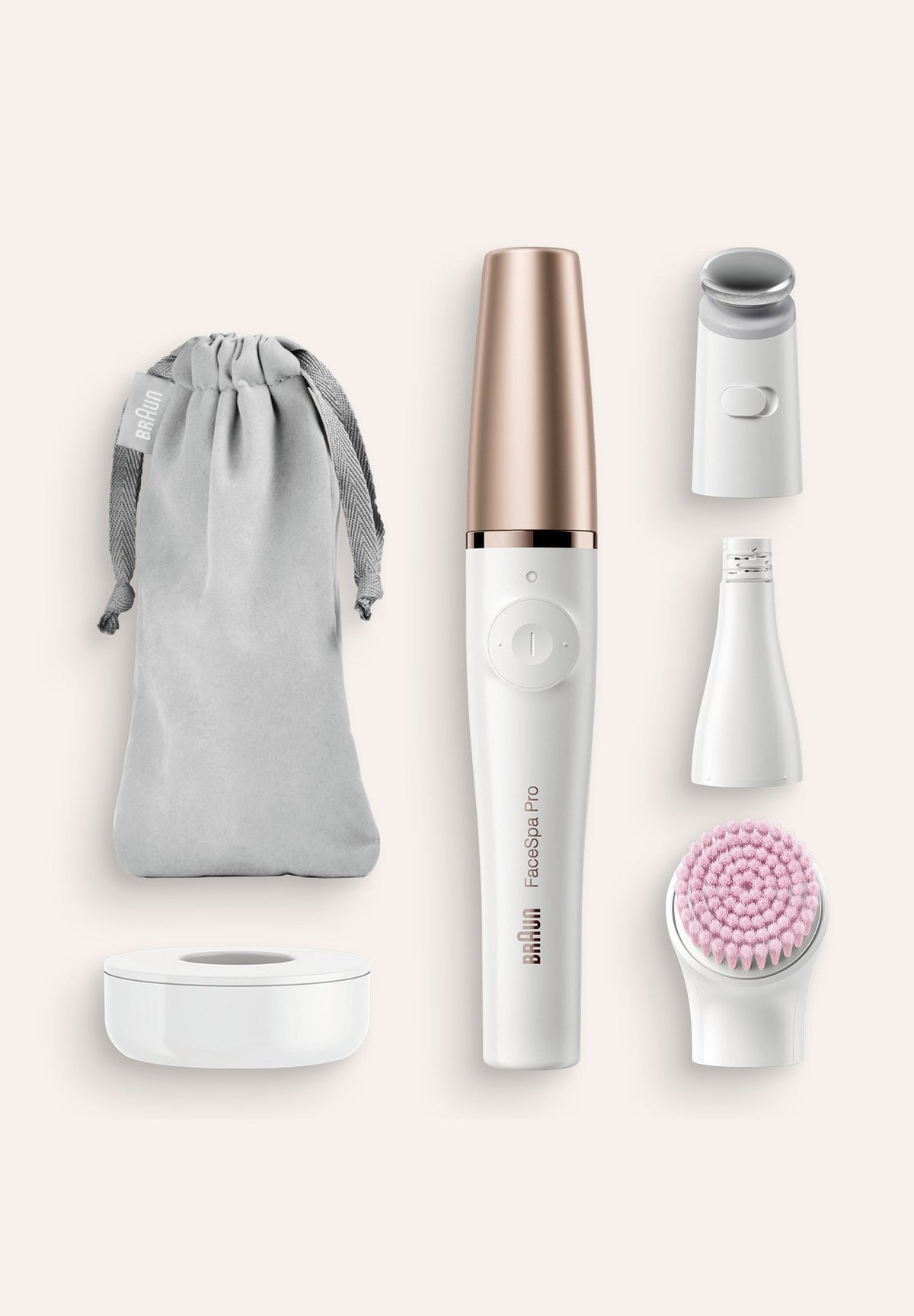 BraunBRAUN EPILIERER - FACESPA PRO-912 - WHITE - Haarentfernungszubehör