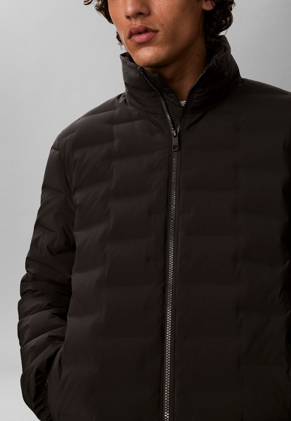 Calvin KleinQUILTED FUNNEL NECK PUFFER JACKET - Daunenjacke