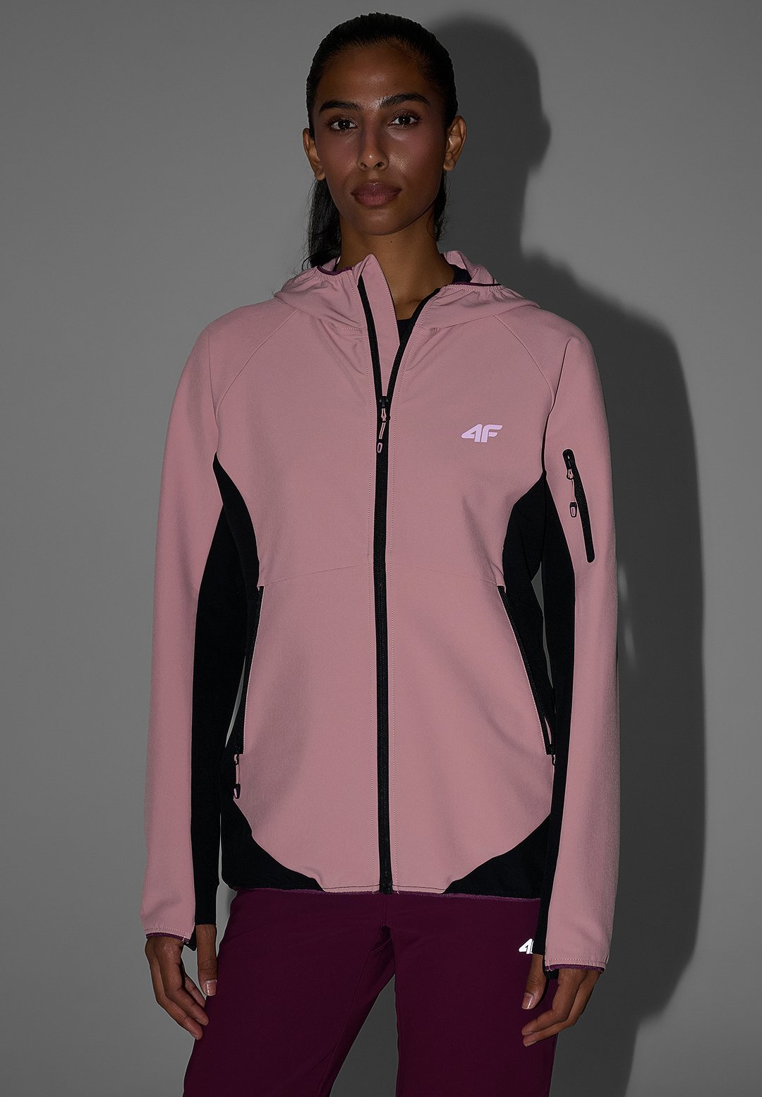 4FKURTKA SOFTSHELL WIATROODPORNA DAMSKA - Softshelljacke