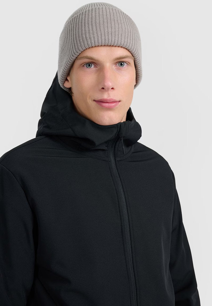 4F4F KURTKA SOFTSHELL WIATROODPORNA MEMBRANA 5000 MĘSKA - Softshelljacke