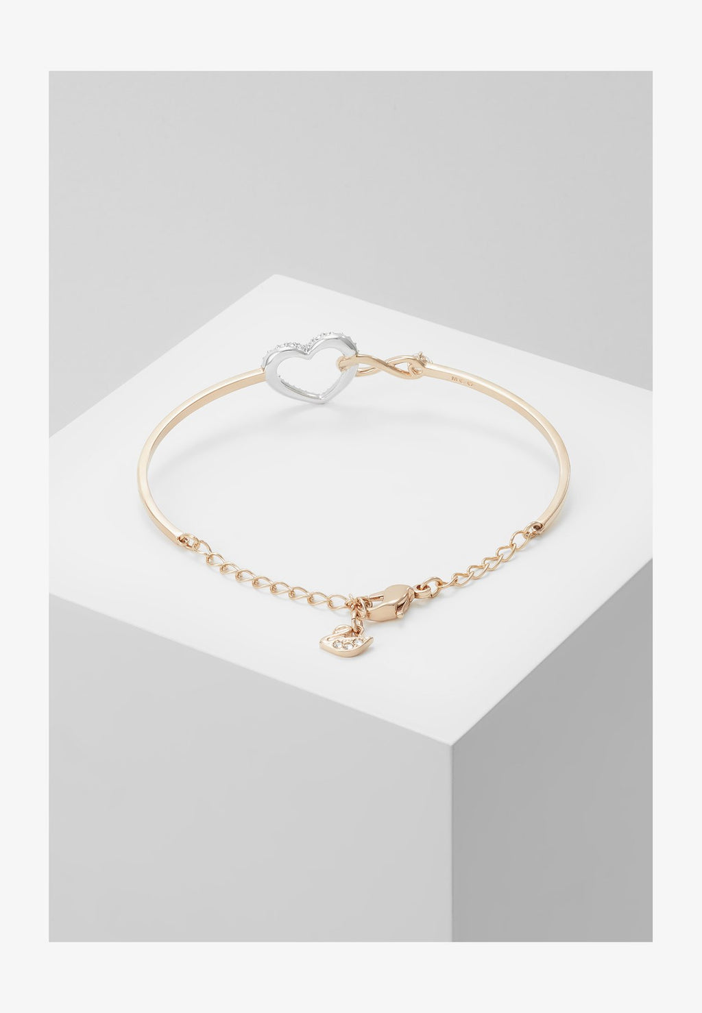 SwarovskiHYPERBOLA BANGLE INFINITY AND HEART - Armband