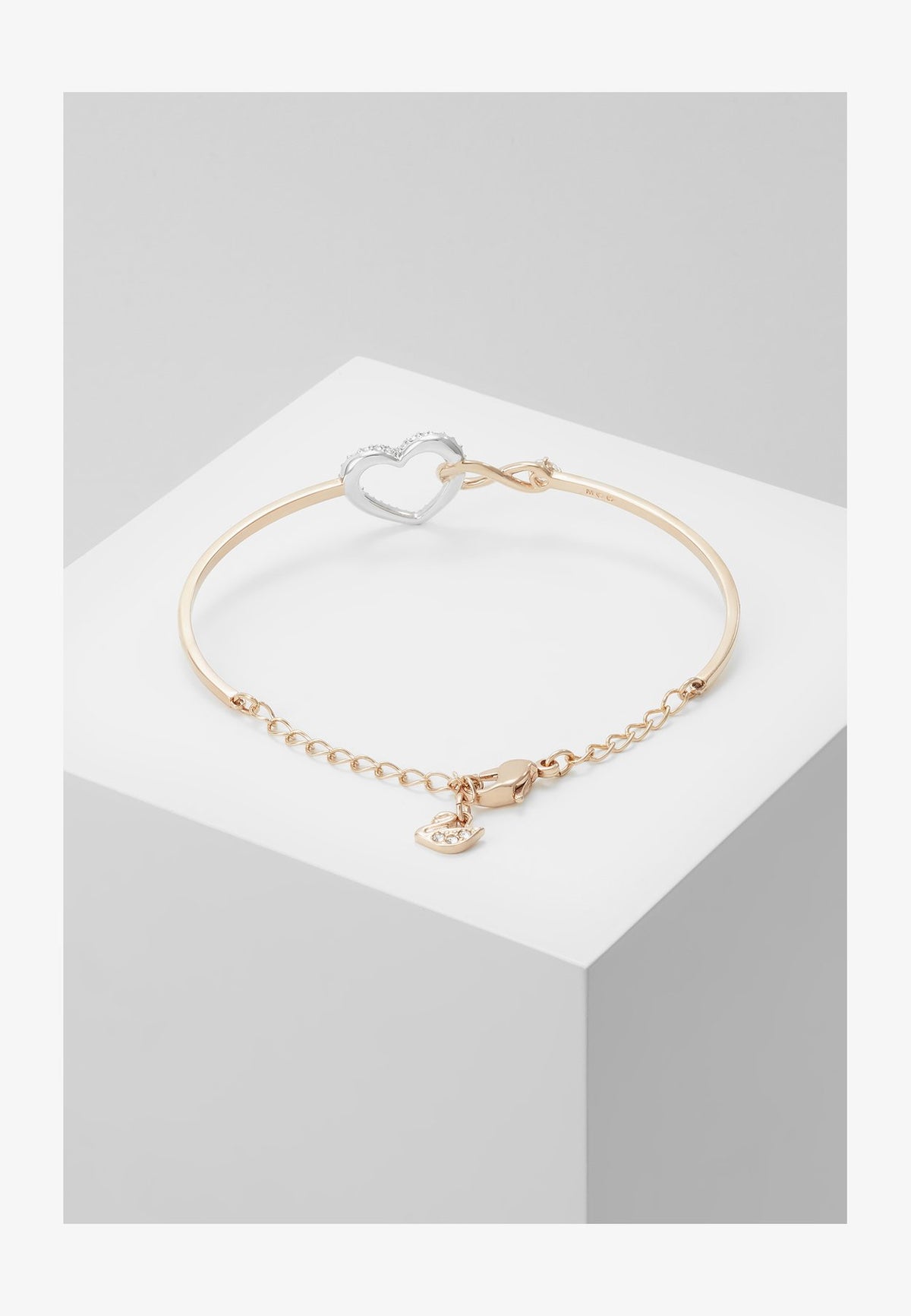 SwarovskiHYPERBOLA BANGLE INFINITY AND HEART - Armband
