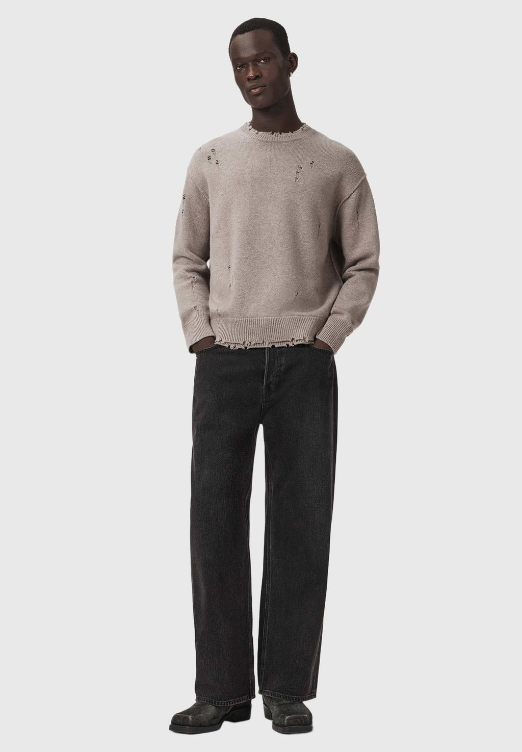 AllSaintsWOLF CREW . - Strickpullover