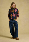 Tom JouleARGYLE QUARTER ZIP FLEECE - Fleecepullover
