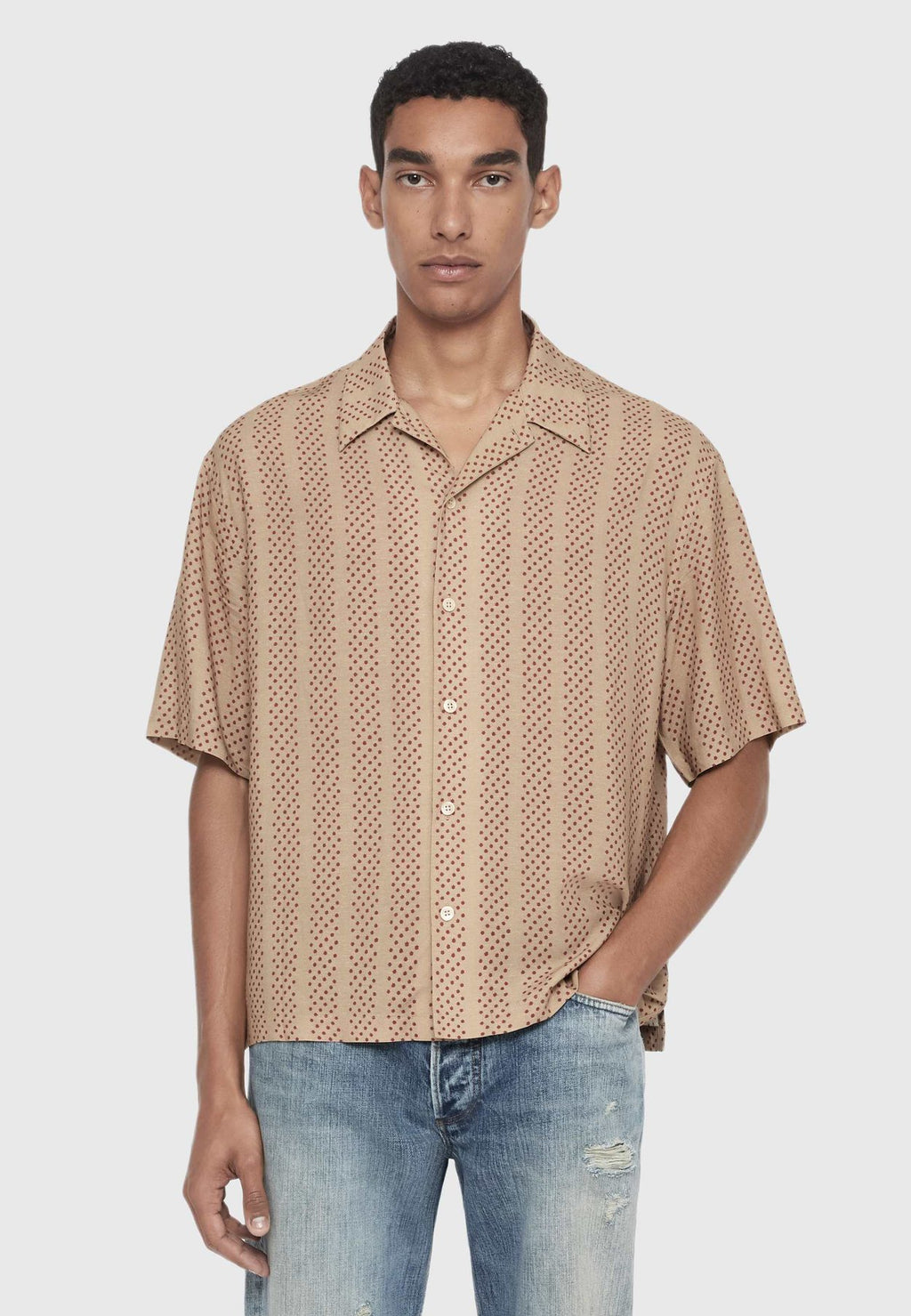 AllSaintsQUASAR SS SHIRT - Hemd