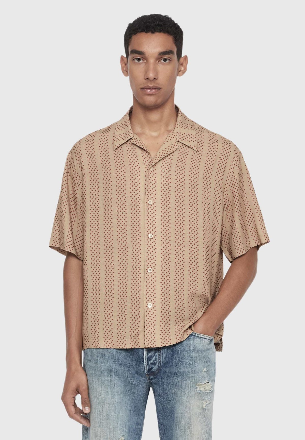 AllSaintsQUASAR SS SHIRT - Hemd