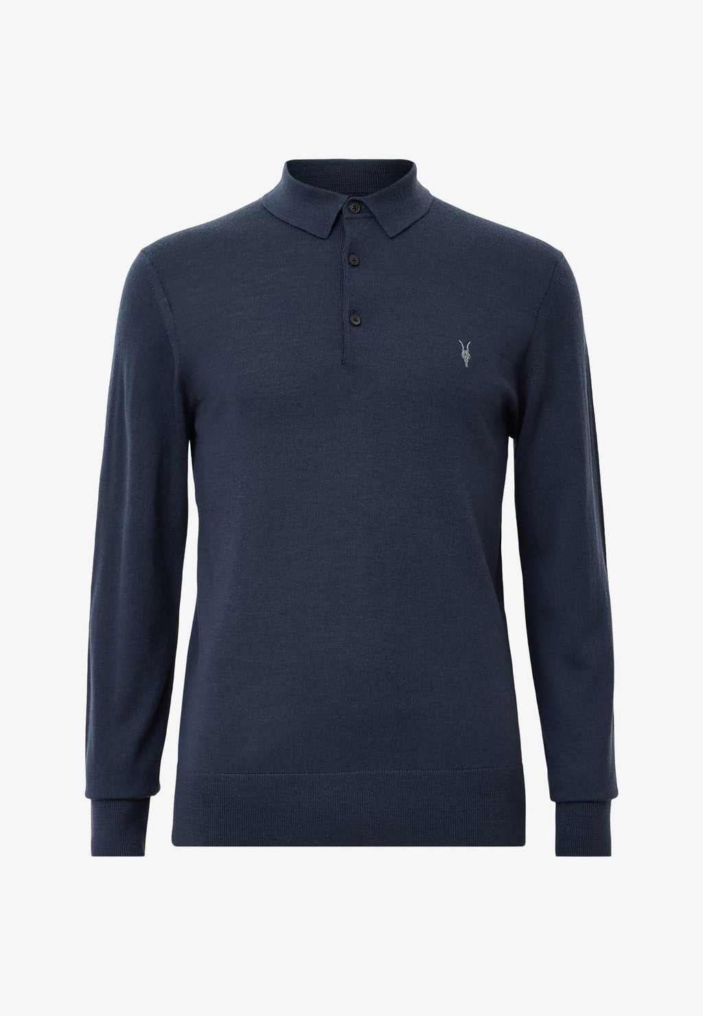 AllSaintsMODE MERINO LS POLO - Strickpullover