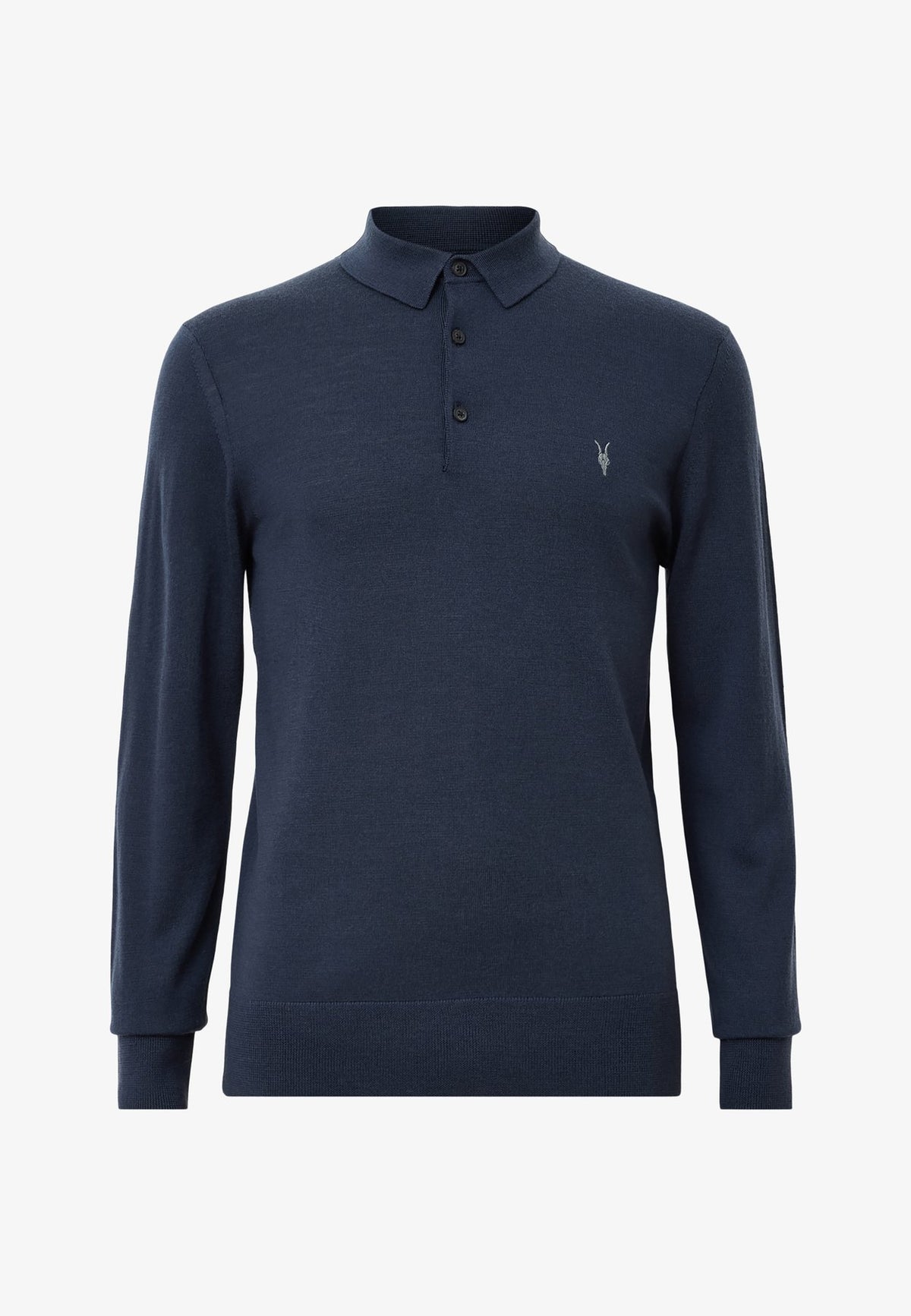 AllSaintsMODE MERINO LS POLO - Strickpullover