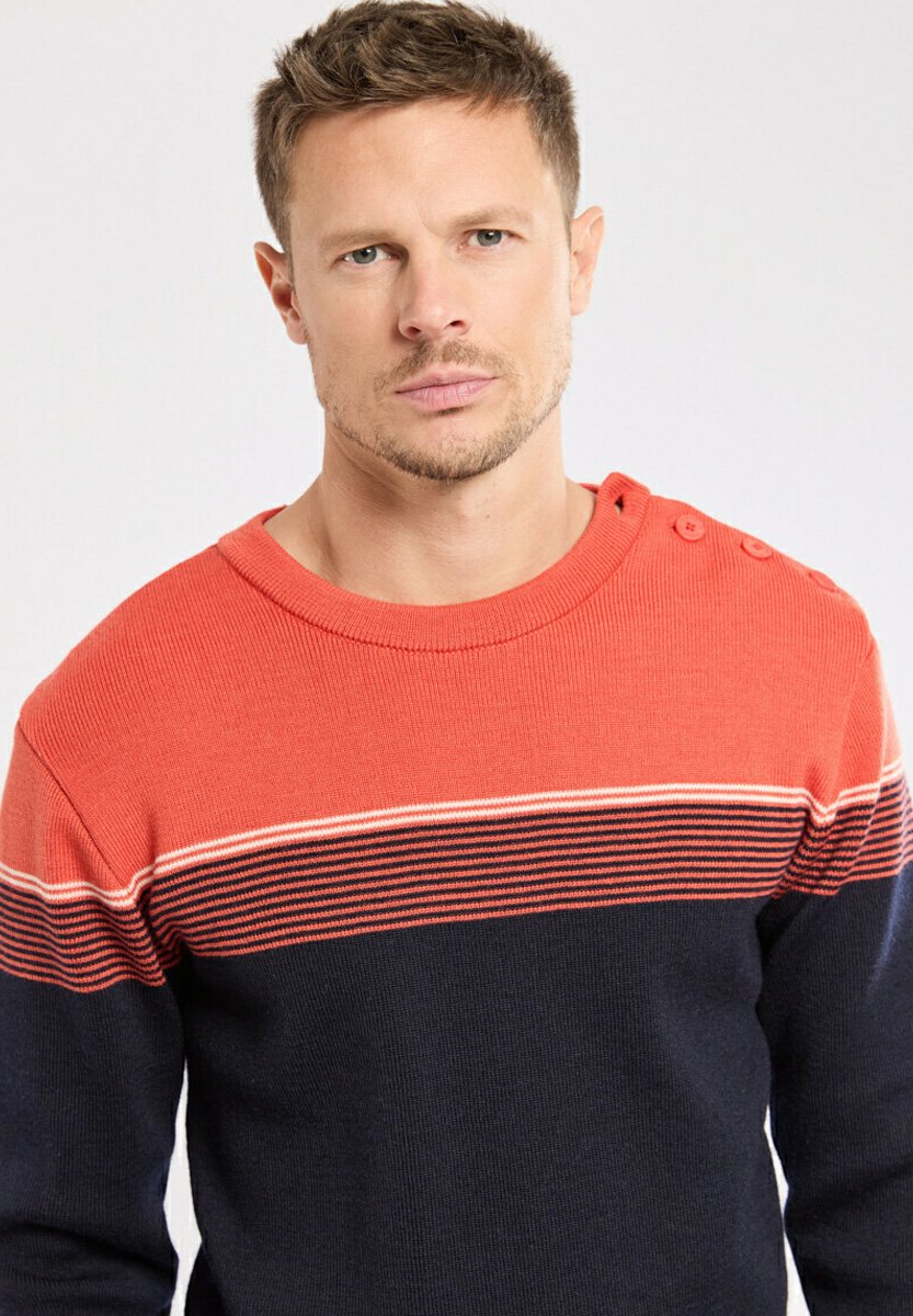 Armor lux2COLORS MARINE PULLOVER - Strickpullover