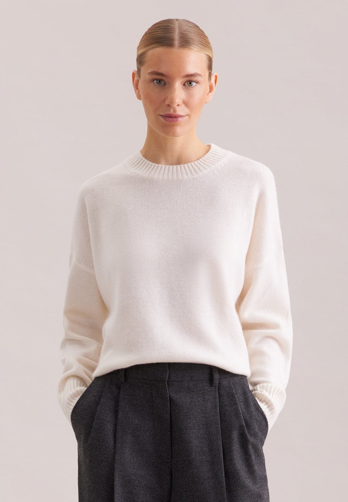 SeidenstickerOVERSIZED - - Strickpullover