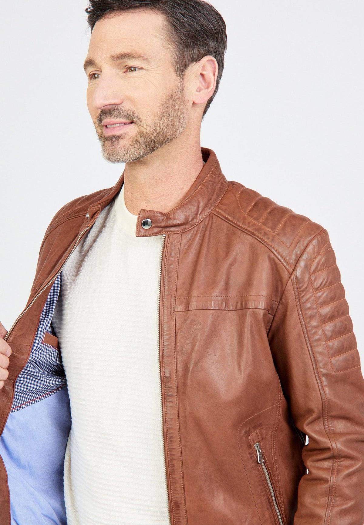 JCCMIT HANDYTASCHE - Lederjacke