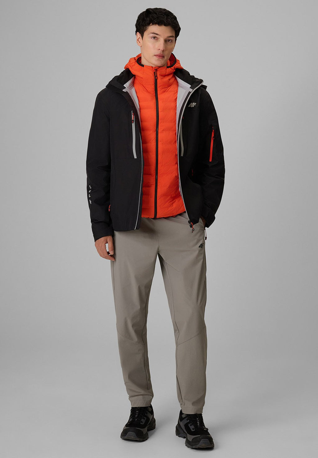 4F4F KURTKA TREKKINGOWA 4F PRO MEMBRANA 20000 MĘSKA - Softshelljacke