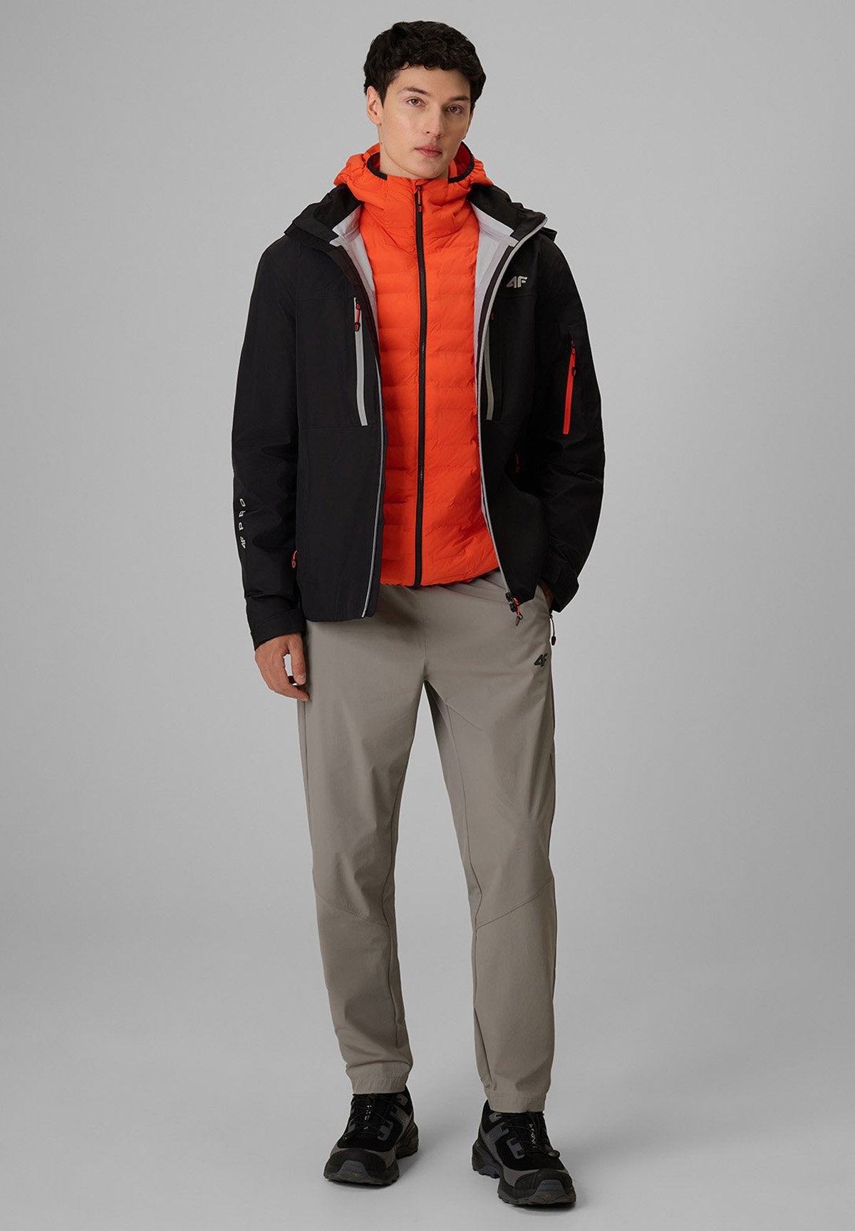 4F4F KURTKA TREKKINGOWA 4F PRO MEMBRANA 20000 MĘSKA - Softshelljacke