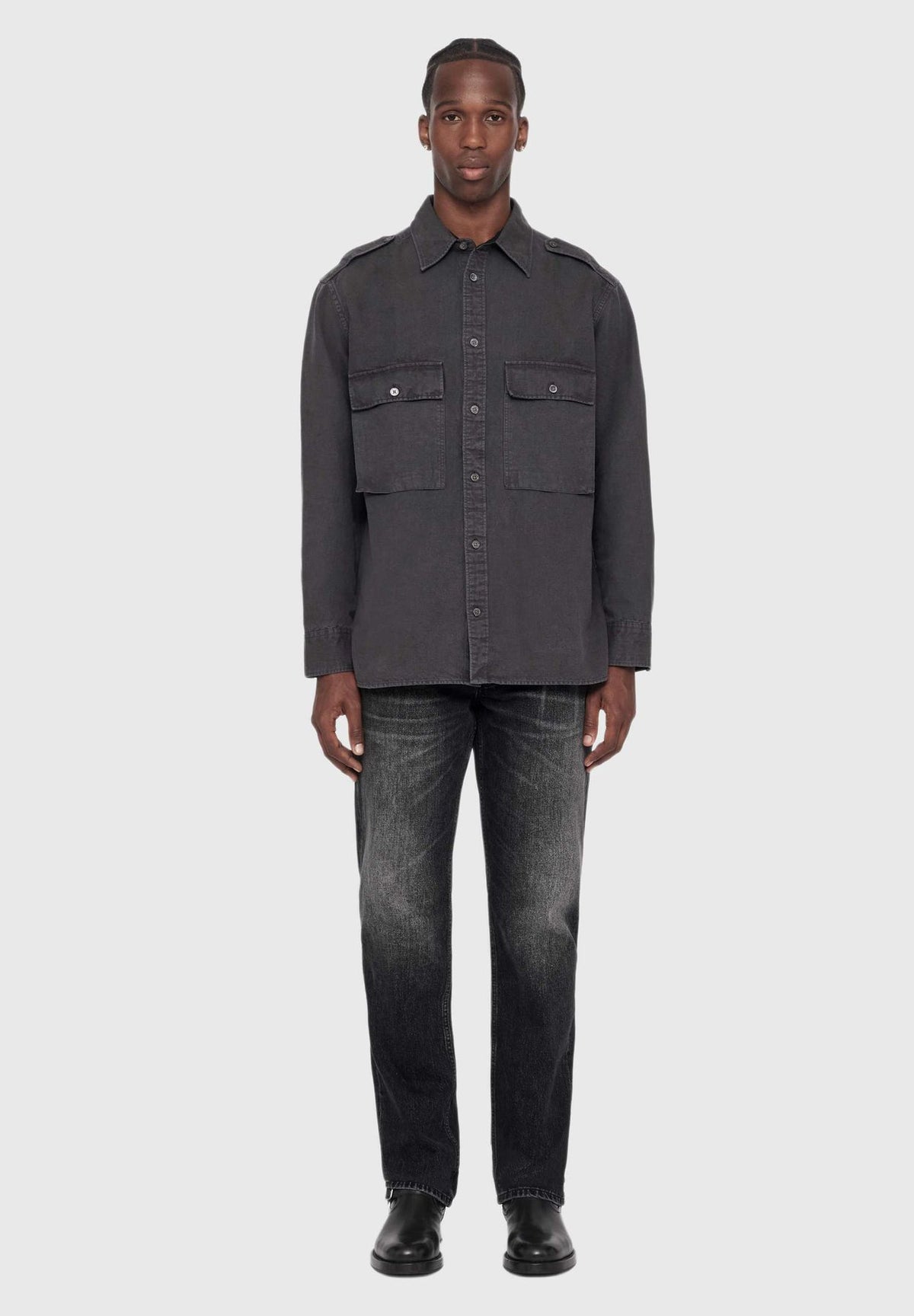 AllSaintsHART LS SHIRT . - Leichte Jacke