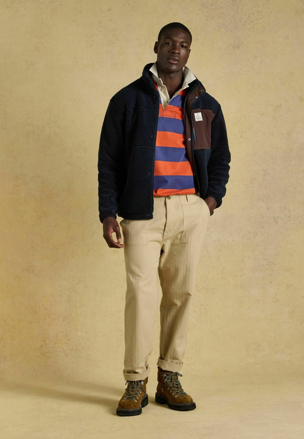 Tom JouleHEAVYWEIGHT BORG ZIP THROUGH FLEECE - Fleecejacke