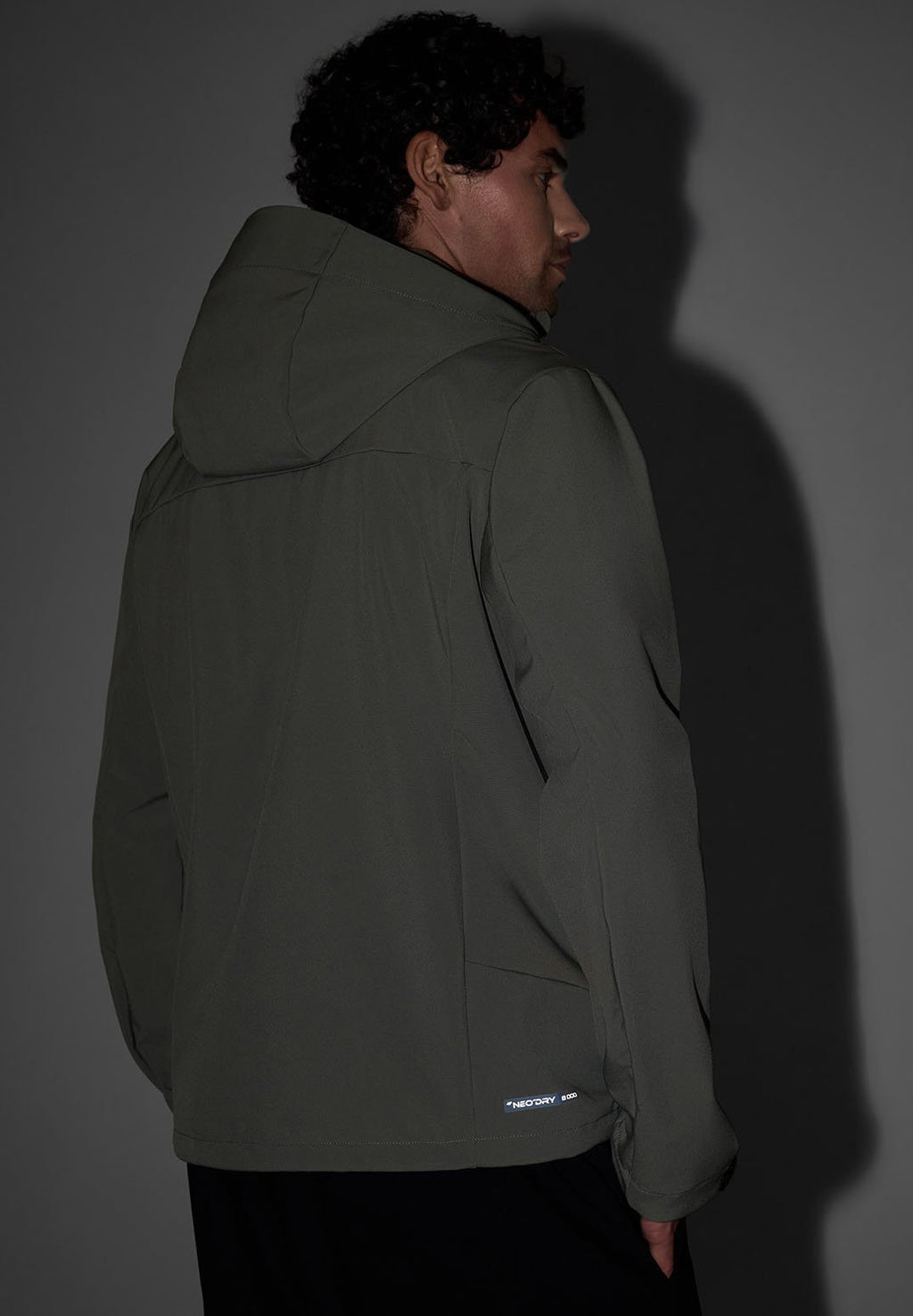 4F4F KURTKA SOFTSHELL WIATROODPORNA MEMBRANA 8000 MĘSKA - Softshelljacke