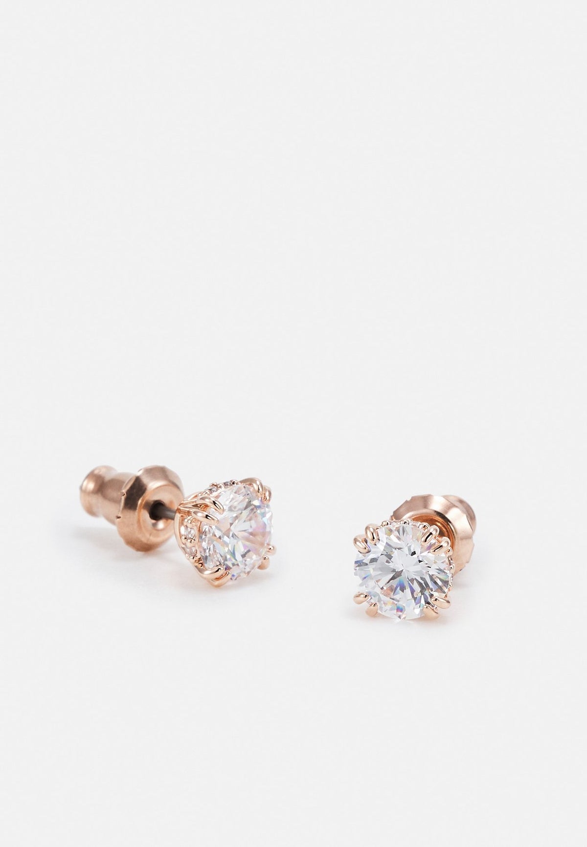 SwarovskiSTILLA STUD EARRINGS ROUND CUT - Ohrringe