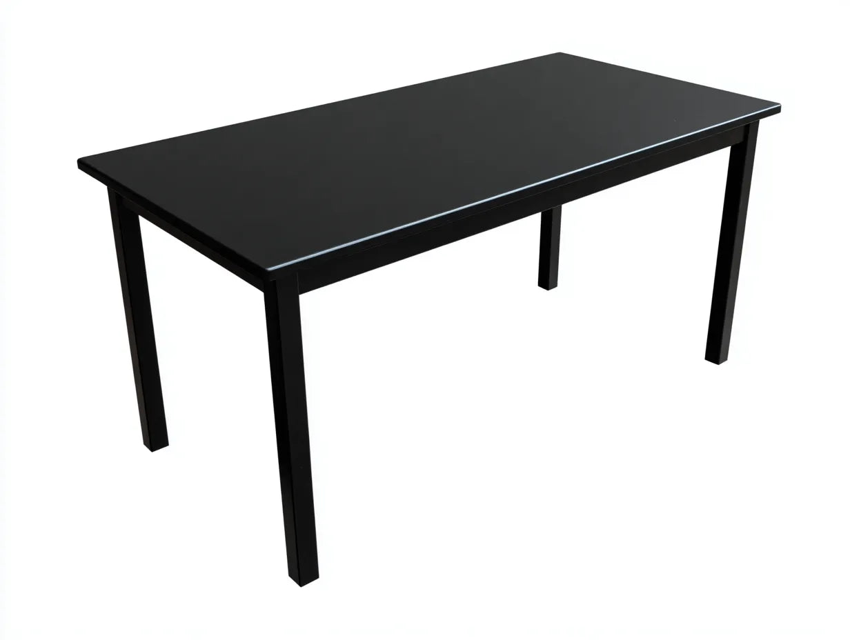 Esstisch Holzwerkstoff 175x85x76 cm - Schwarz - rechteckig für Esszimmer
